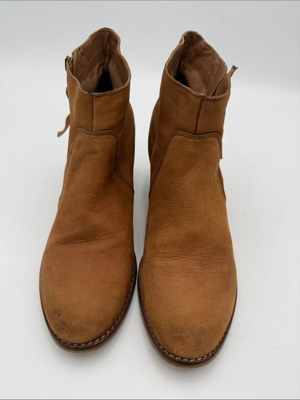 American eagle outfitters Tan Suede Ankle Boots  women 9 leather festival casual